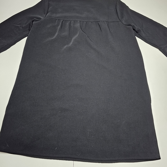 Madewell Starland Black Bell Sleeve Shift Dress Womans Size Large. - Picture 11 of 13